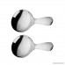 Homyl 2pcs Mini Stainless Steel Spoons Small Salt Spoons Sugar Condiments Spoons - B078X9LQZN